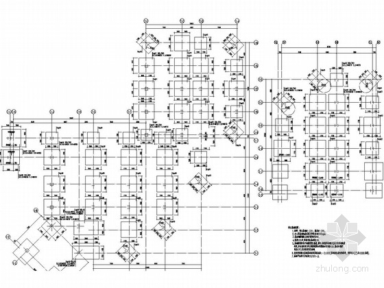 阶梯教室设计施工图资料下载-六层框架结构喜盈门小学结构施工图（含阶梯教室）