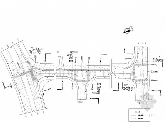 电子系统接地施工图资料下载-[湖南]市政道路交通安全设施施工图44张（标志信号灯电子警察）