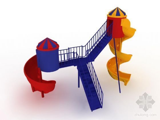 儿童公共活动空间资料下载-儿童活动滑梯