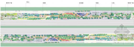 公路景观台设计方案资料下载-江西某高速公路景观设计方案