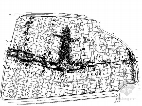 广场景观规划施工图CAD资料下载-[沈阳]巧致别墅景观规划设计施工图