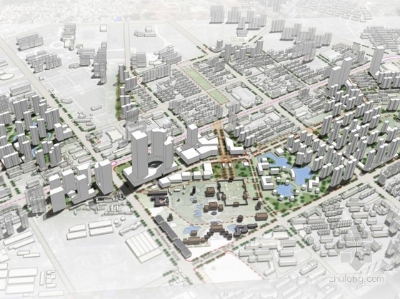 城市综合体节点设计资料下载-[陕西]新型城市综合体及单体设计方案文本