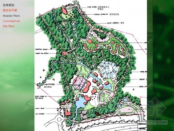 藏区旅游区规划方案资料下载-[深圳]生态旅游区入口详细规划方案