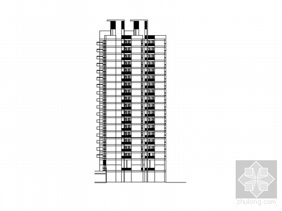 商务公寓建筑施工图资料下载-[深圳]某金地网球花园一期公寓建筑施工图