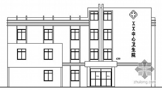 2层卫生院建筑施工图资料下载-某乡镇卫生院建筑施工图