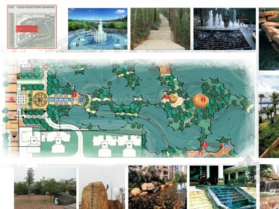 [深圳]居住区周边公园景观设计方案- 