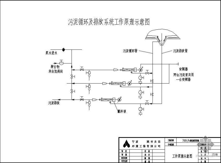 高密度沉淀池设计例题资料下载-700t/h高密度澄清池全套图纸