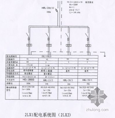 外电防护专项施工方案资料下载-福建某大学图书馆临时用电施工方案