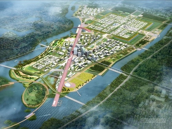 美丽村庄规划危房改造方案资料下载-[北京]美丽北方水乡新城景观规划设计方案