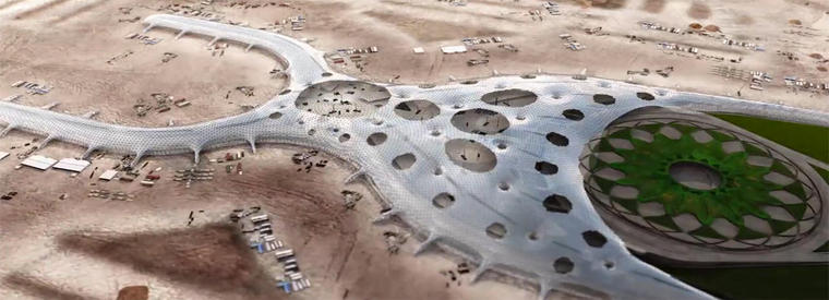 办公室玻璃节点资料下载-一瞥[福斯特建筑事务所与FR-EE携手共建的墨西哥机场]近况