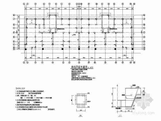 混凝土柱加层资料下载-[住宅]七层加阁楼异形柱框架结构施工图