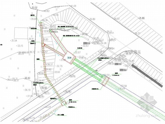 水系绿化拦水坝施工图资料下载-[湖南]水系恢复及改造顶管工程施工图(明渠 暗涵)