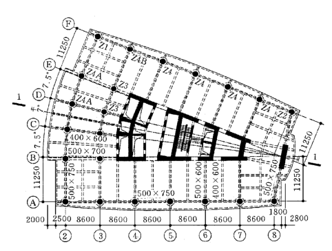 钢管混凝土结构设计说明资料下载-广州合银广场结构设计