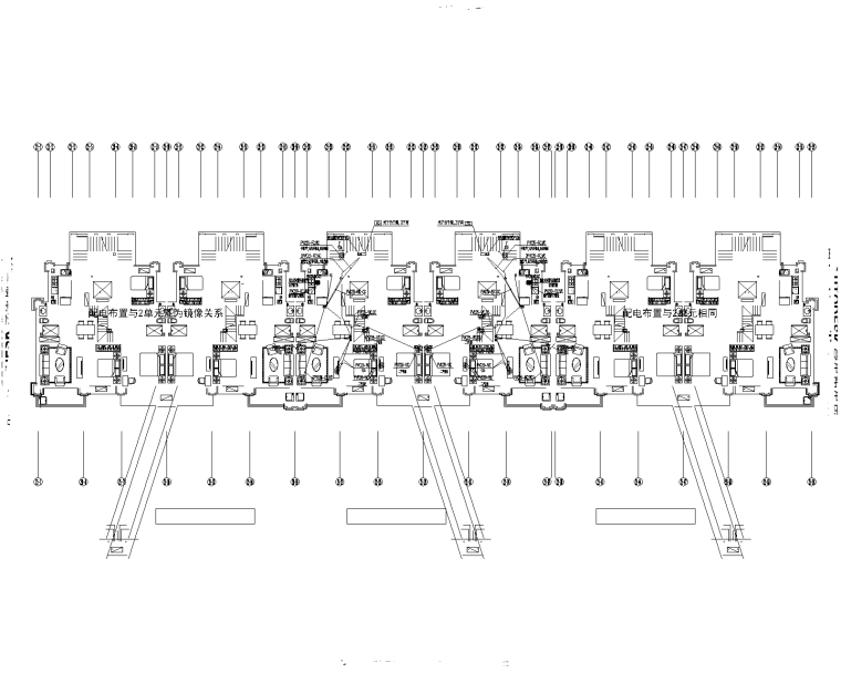 复式装修风格图资料下载-2018江西恒大七层复式洋楼电气施工图
