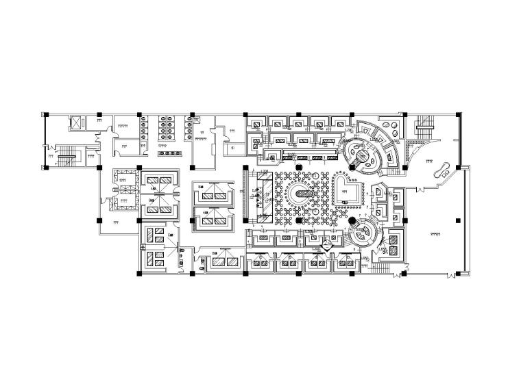 cad立面铺装资料下载-混搭风格酒吧装修全套CAD施工图及高清效果图