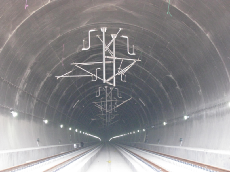 铁路路基接触网资料下载-[QC成果]隧道内接触网支持结构安装工艺