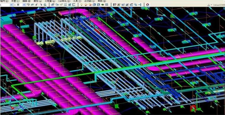 [天津]国际医院工程BIM技术应用总结（创鲁班奖工程）-算量模型