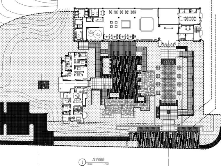 新中式大门CAD施工图资料下载-新江与城居住区施工图（全套新中式风格+精品施工图）