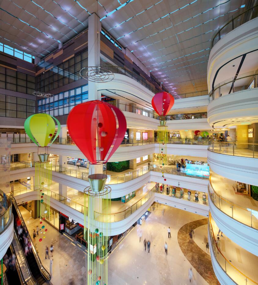 [分享]j&a杰恩设计购物中心改造新作:武汉摩尔城——传统商业逆