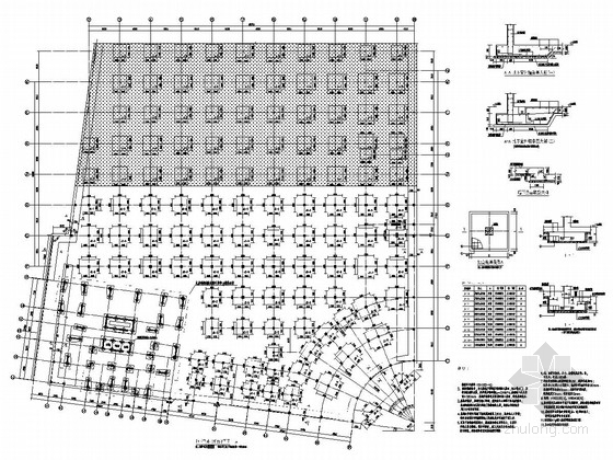 广西地下车库资料下载-[广西]地下一层框架结构地下车库结构施工图