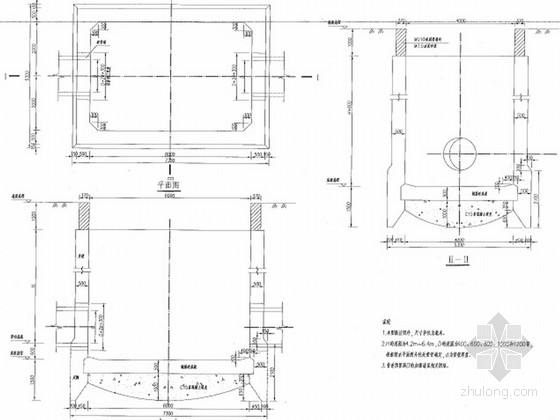 顶管工作井的施工资料下载-[安徽]市政道路顶管及工作井结构设计施工图