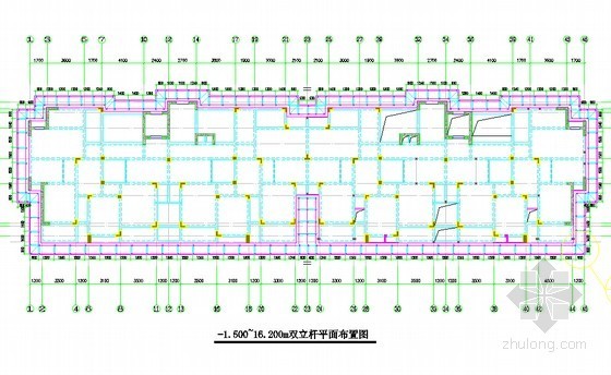 超高满堂脚手架方案资料下载-[浙江]框剪结构住宅楼工程脚手架工程施工方案(附图)