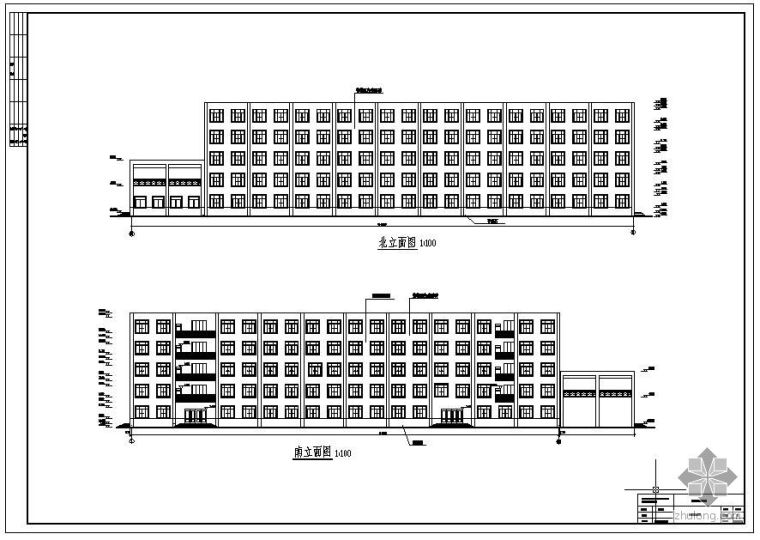 办公楼墙体结构设计资料下载-[学士]某理工学院办公楼毕业设计(含计算书、建筑结构设计图)