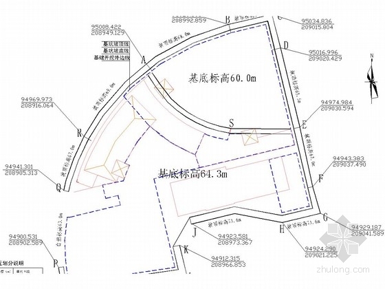 基坑支护方式图资料下载-[山东]土钉墙基坑支护施工设计图