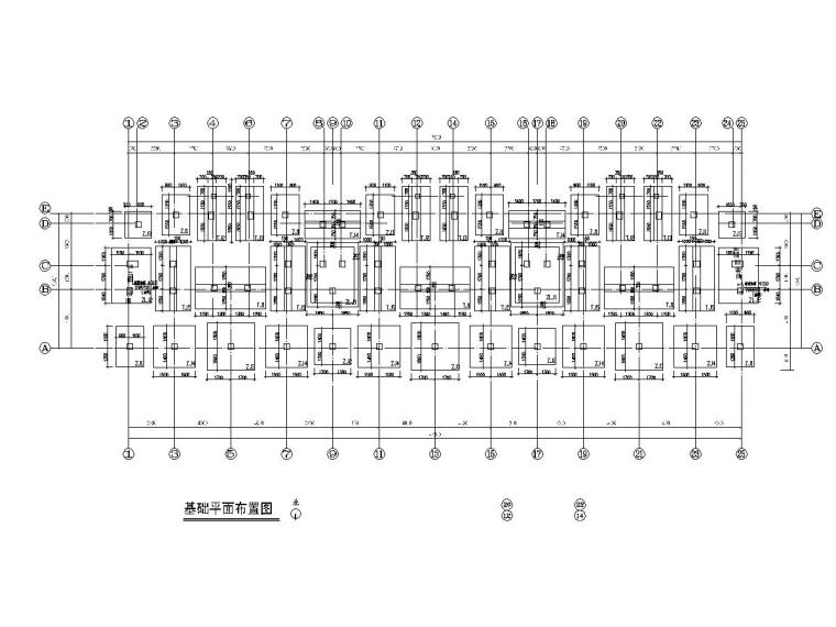 16层住宅结构dwg资料下载-安徽6层普通住宅结构图