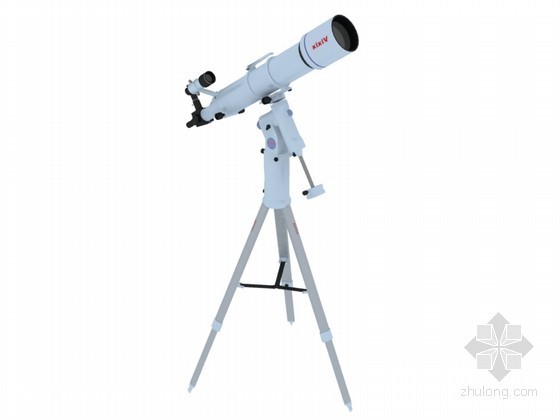 望远镜SU模型资料下载-天文望远镜3D模型下载