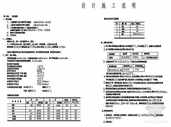 小酒店的设计施工图资料下载-某小酒店采暖空调设计图