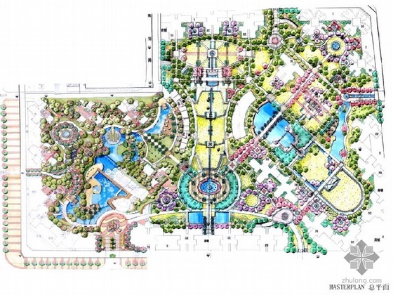 居住小区中心绿地景观设计资料下载-深圳市居住小区景观设计