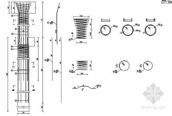 柱脚底板厚度设计资料下载-20米后张法预应力空心箱梁桩柱钢筋构造节点详图设计
