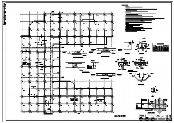 某孵化楼图纸全套资料下载-四川某检验中心基地建设项目孵化楼结构图