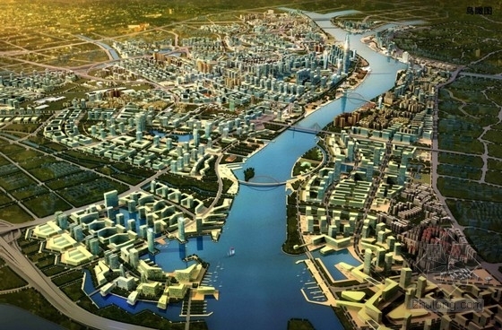 上海城市规划管理技术资料下载-[广东]大型城市规划设计方案文本（上海知名设计院）