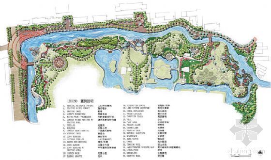 总体景观规划方案资料下载-上海某河港总体景观规划方案