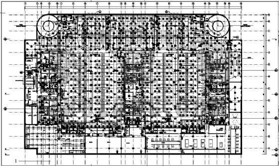 某建筑的消防平面图资料下载-北京某大厦消防设计平面图