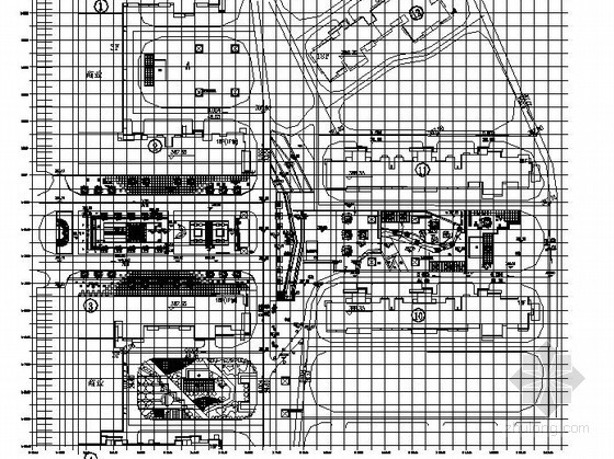 圆形花坛大样资料下载-[陕西]某居住区景观工程施工图