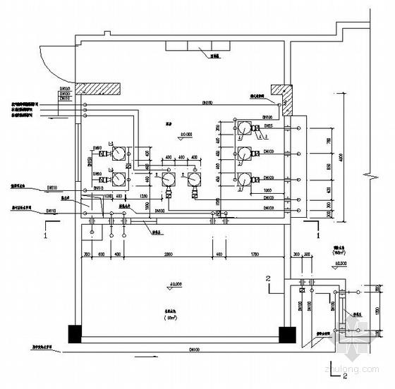 泵房安装工程资料下载-泵房安装详图