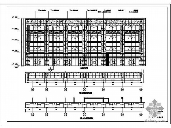 某高楼建筑施工图纸资料下载-湖南某二十九层高楼幕墙施工图