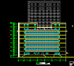 高层新东方百货大楼建筑施工图