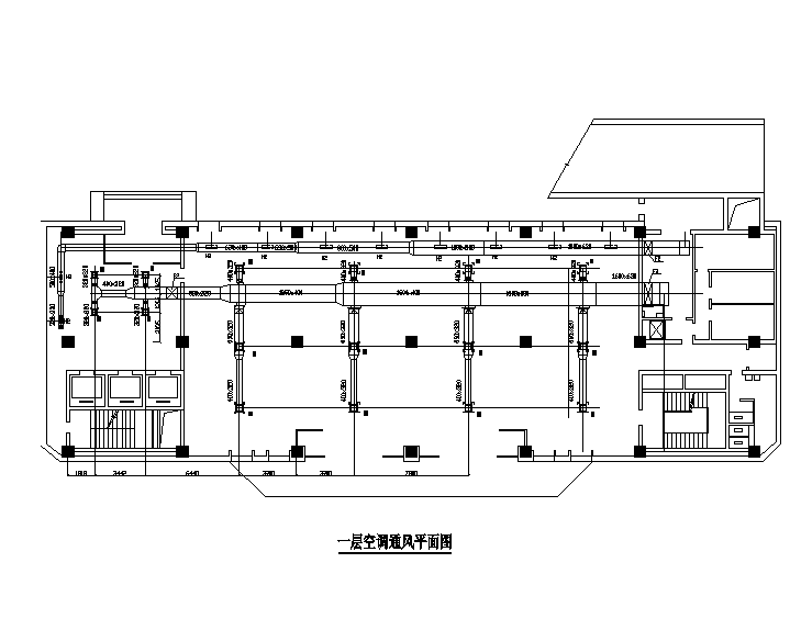 3层小商业建筑施工图资料下载-重庆商业综合体小高层暖通施工图