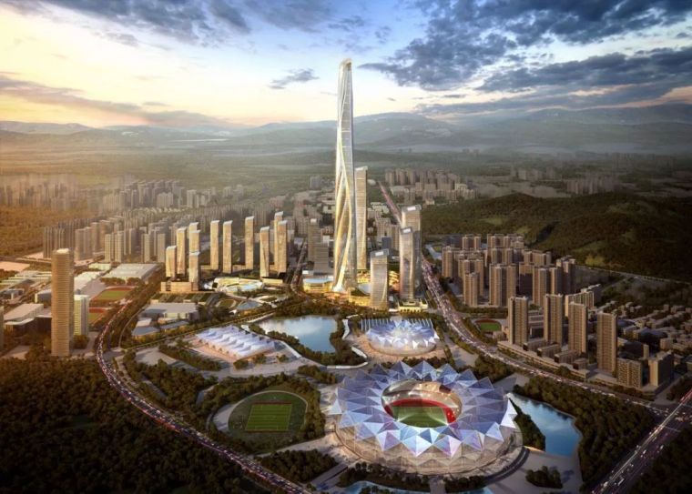 天安龙岗数码新城资料下载-700米，中国最新第一高楼诞生！！