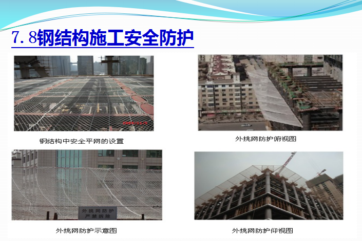 [青岛]房建工程安全文明施工图集-钢结构安全防护