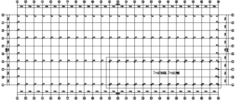 拉杆式雨篷资料下载-63X180m门式刚架厂房钢结构工程（CAD，18张）