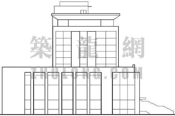 七层楼设计方案资料下载-某七层法院综合楼设计方案