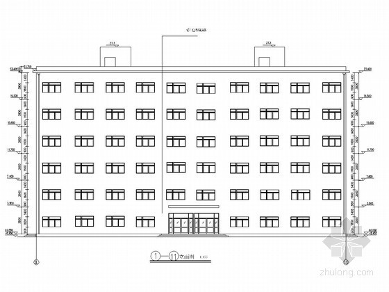六层酒店平面布置图资料下载-[学士]六层框架结构宾馆毕业设计（含建筑图、结构图、计算书）