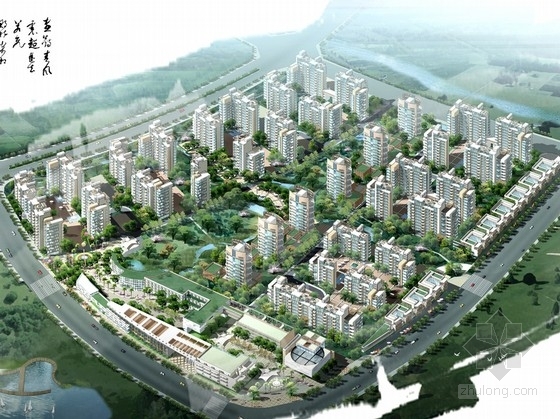 小高层方案文本资料下载-[上海]生态型小高层住宅区规划设计方案文本（国内知名地产）