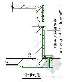 政府中心办公资料下载-长春市某政府新建办公楼工程地下结构防水施工方案