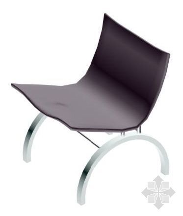 3D新中式椅子模型资料下载-福莱克椅子模型4